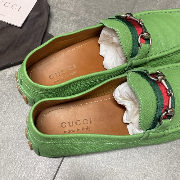 Authentic Gucci Horsebit Driving Loafers - Picture 4 of 6